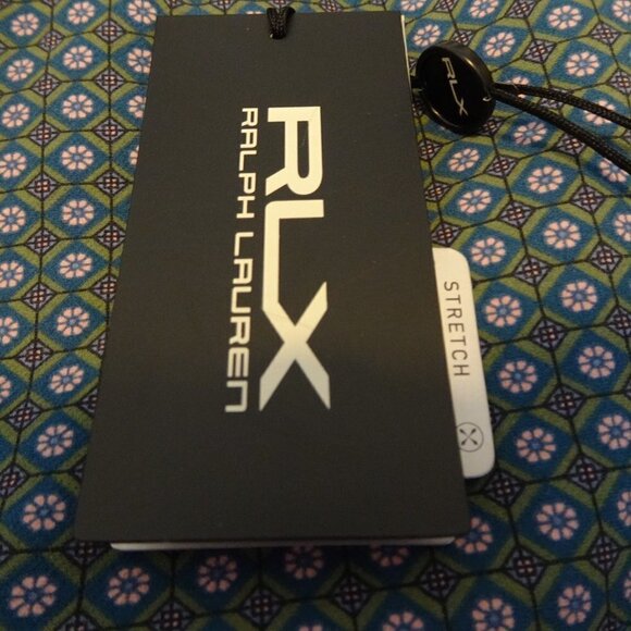 RLX Ralph Lauren Golf Pants Women's Size 2 Green Floral Print Stretch - Picture 8 of 11